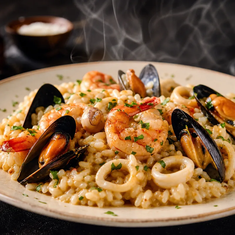 Risotto fruits de mer